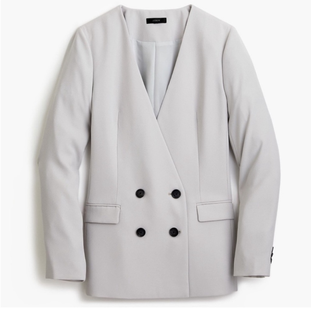J. Crew light grey blazer